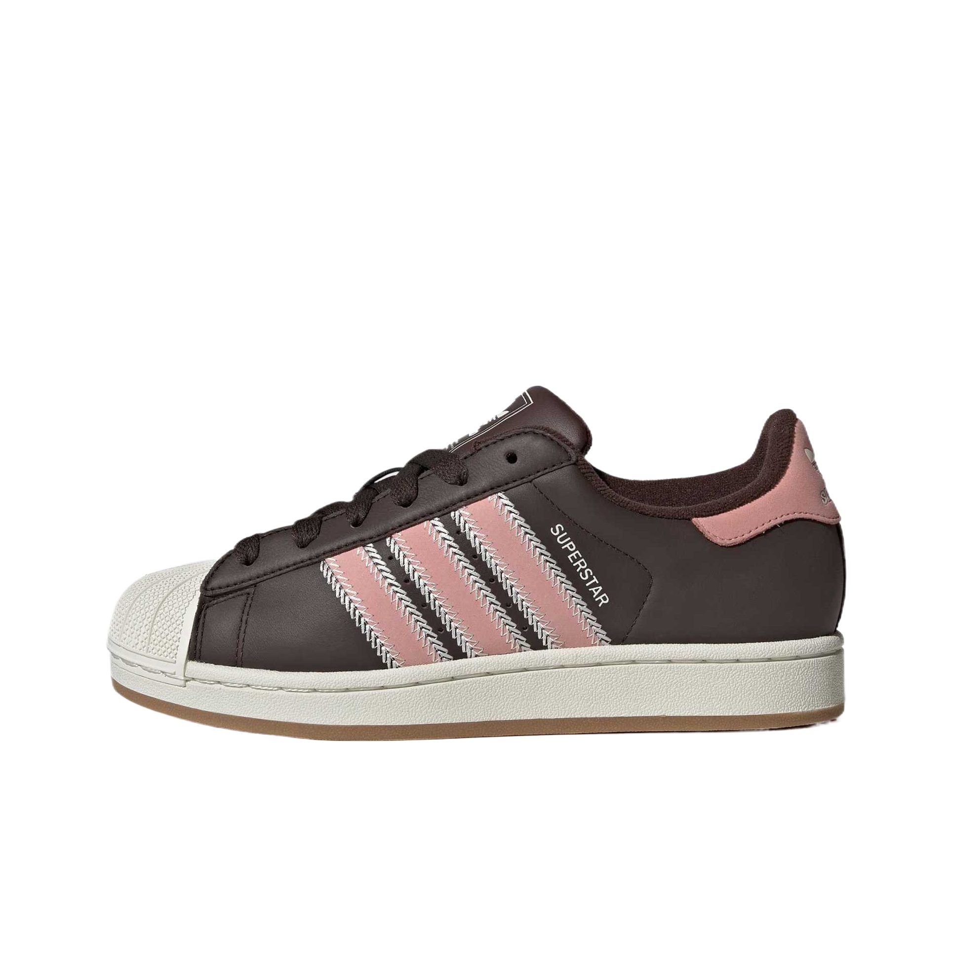 Adidas Shoes Superstar - อาดิดาส ออริจินัลส์ ซุปเปอร์สตาร์ 2 รองเท้าสเก็ตบอร์ดหนังคลาสสิกและอเนกประสงค์สำหรับผู้หญิง JP8167