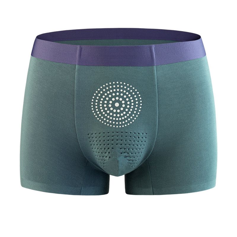 Boxer Shorts Modal - กางเกงชั้นในชายกางเกงในแม่เหล็กระบายอากาศได้ดีป้องกันแบคทีเรียกางเกงชั้นในไร้รอยต่อกางเกงในแบบทันสมัยกางเกงในสะโพกสีพีชกางเกงในซิสซี่