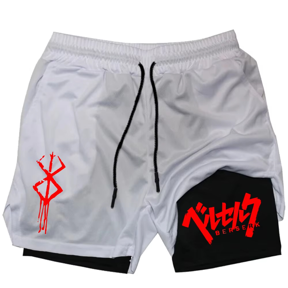 กางเกงขาสั้นรัดรูป 2 in 1 สำหร - Compression Shorts Athletes บทวิจารณ์และราคา