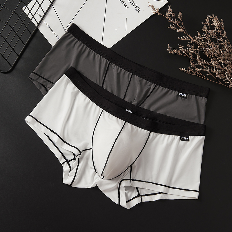 กางเกงในบ็อกเซอร์ชายเสริมอวัยว - Pouch Boxer Pouch บทวิจารณ์และราคา