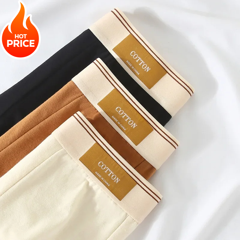 กางเกงบ็อกเซอร์ผ้าฝ้ายสำหรับผู - Multi Pack Underwear บทวิจารณ์และราคา